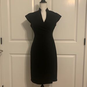 Calvin Klein Size 2 Black Dress